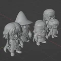 Lord Of The Rings - Bộ mini Fellowship + Gholum và Galadriel :) - Thumbnail 2