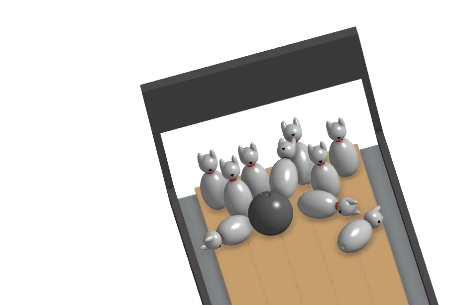 Bộ Bowling Mèo (Cat Bowling Set) - Image 2