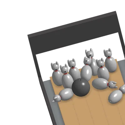 Bộ Bowling Mèo (Cat Bowling Set)