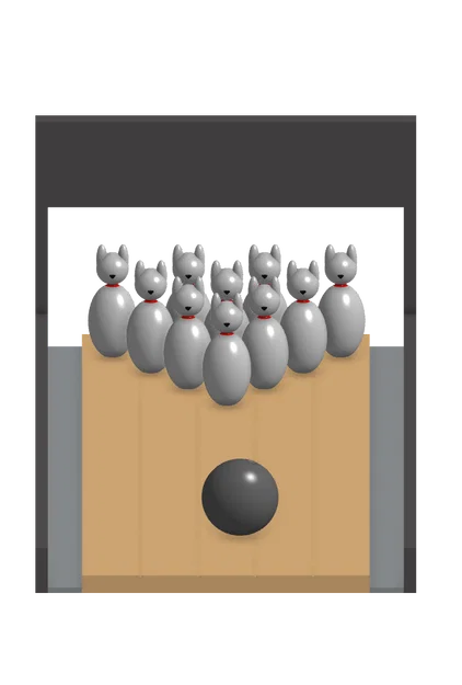 Bộ Bowling Mèo (Cat Bowling Set) - Image 12
