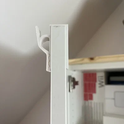 Kẹp giấy cho cửa tủ IKEA (nội thất/bếp) – Door paper clip