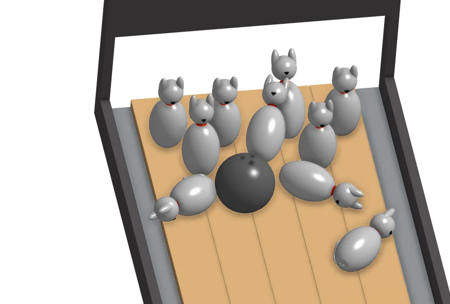 Bộ Bowling Mèo (Cat Bowling Set) - Image 13