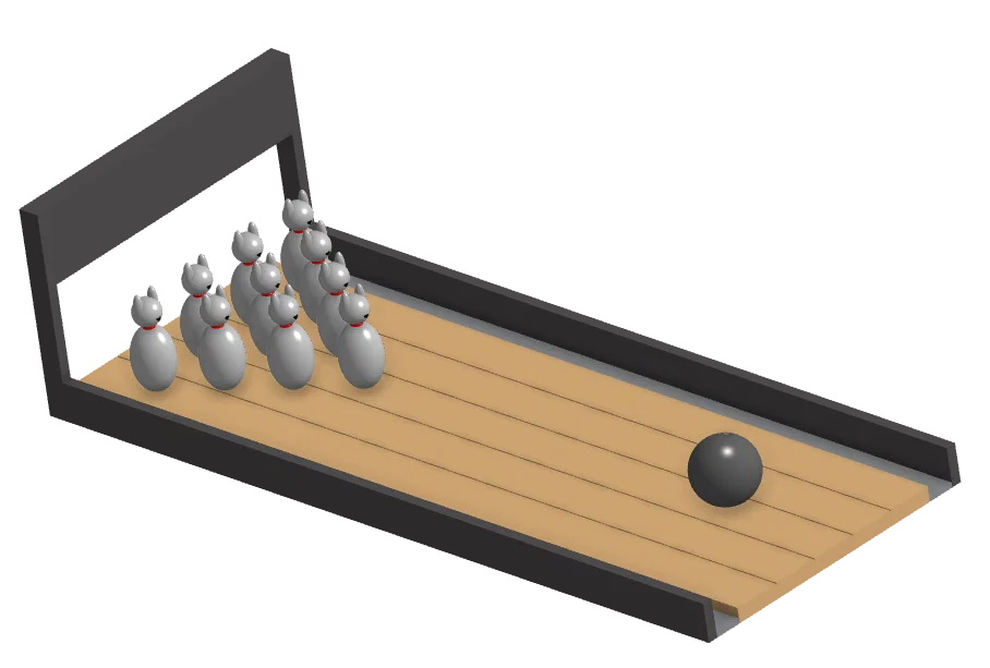 Bộ Bowling Mèo (Cat Bowling Set) - Image 14