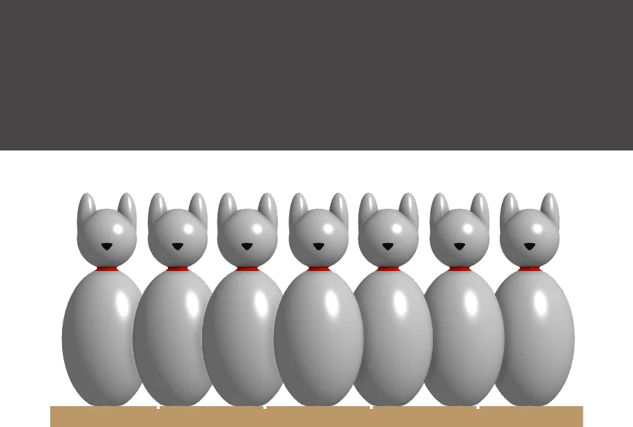 Bộ Bowling Mèo (Cat Bowling Set) - Image 16