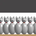 Bộ Bowling Mèo (Cat Bowling Set) - Thumbnail 16