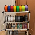 Filament Tower Pro – Kệ PVC mở rộng chứa 8+ cuộn filament - Thumbnail 2