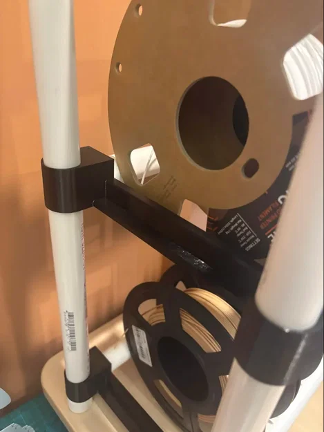 Filament Tower Pro – Kệ PVC mở rộng chứa 8+ cuộn filament - Image 4