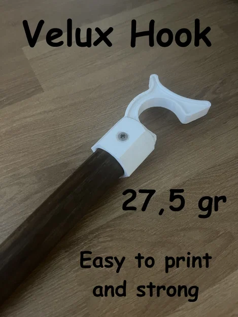 Móc treo Velux Hook tự chế: Giải pháp đóng mở cửa sổ mái dễ dàng - Image 1