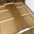 Bộ bracket gắn tường để cất thanh gỗ cho IKEA Leksvik - Thumbnail 1