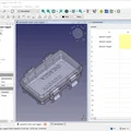 Hộp đồ nghề rugged parametric – file FreeCAD kèm spreadsheet - Thumbnail 1