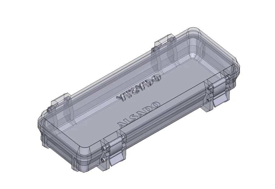 Hộp đồ nghề rugged parametric – file FreeCAD kèm spreadsheet - Image 4
