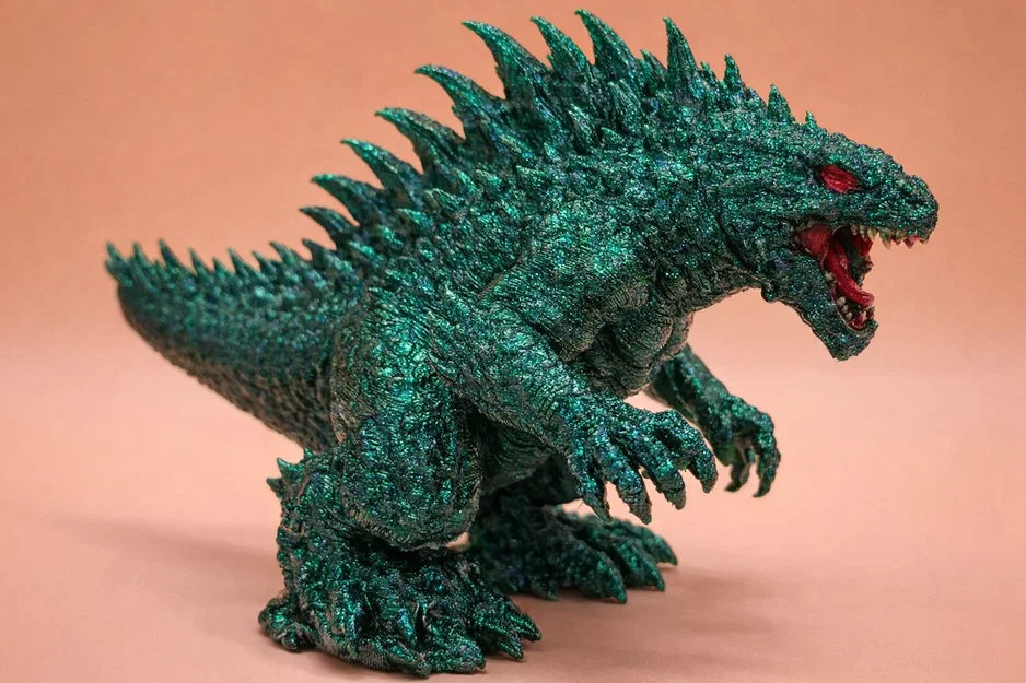 Mô hình quái vật Monster (Godzilla) trang trí 3D siêu ngầu - Image 1
