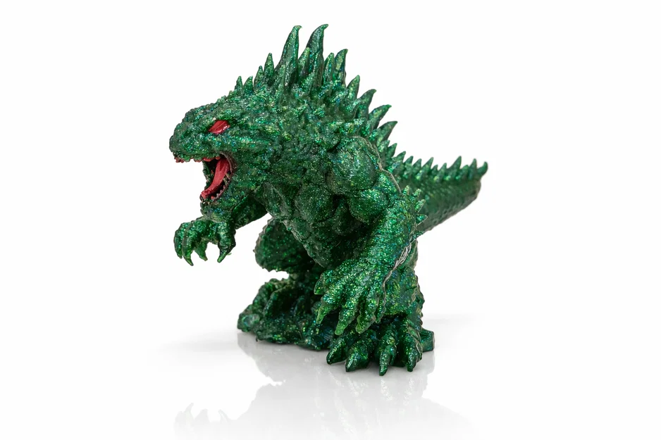 Mô hình quái vật Monster (Godzilla) trang trí 3D siêu ngầu - Image 3