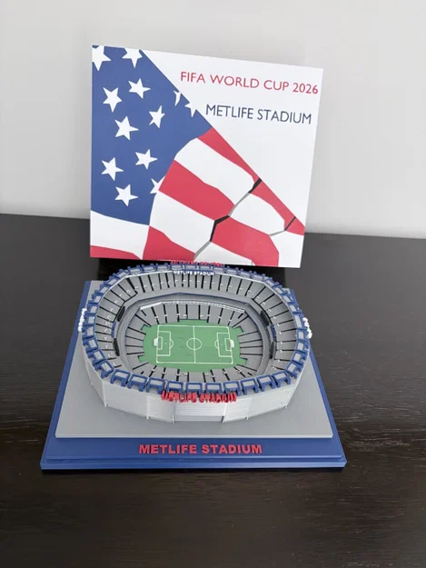 Mô hình 3D sân vận động Metlife - FIFA World Cup 2026 - Image 1