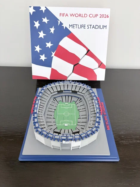Mô hình 3D sân vận động Metlife - FIFA World Cup 2026 - Image 4