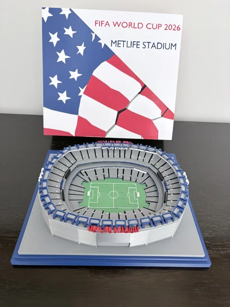 Mô hình 3D sân vận động Metlife - FIFA World Cup 2026 - Image 5
