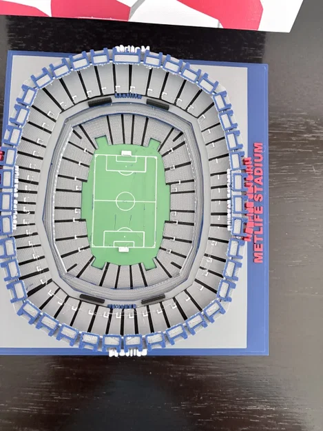 Mô hình 3D sân vận động Metlife - FIFA World Cup 2026 - Image 6
