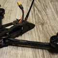 Mark4 5"-7" mount GPS 25x25 + VTX SMA pigtail + antenna ELRS - Thumbnail 2