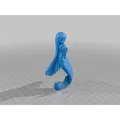 Mô hình nàng tiên cá Mermaid Melody in 3D tuyệt đẹp - Thumbnail 3