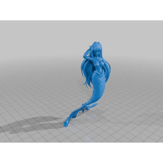 Mô hình nàng tiên cá Mermaid Melody in 3D tuyệt đẹp - Image 4