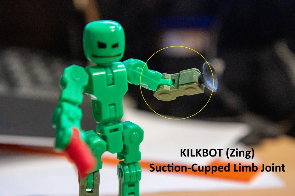 Khớp nối chi suction cup KILKBOT (Zing) thay thế - Image 1