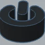 Mô hình nút nguồn (Power Button) 3D cho dân làm mô hình