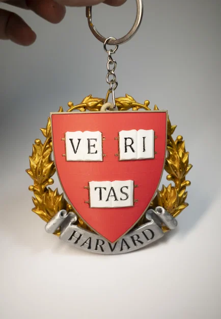Huy hiệu, Phù hiệu, Biểu trưng trường Harvard, Mặt dây chuyền, Nam châm tủ lạnh - Image 4