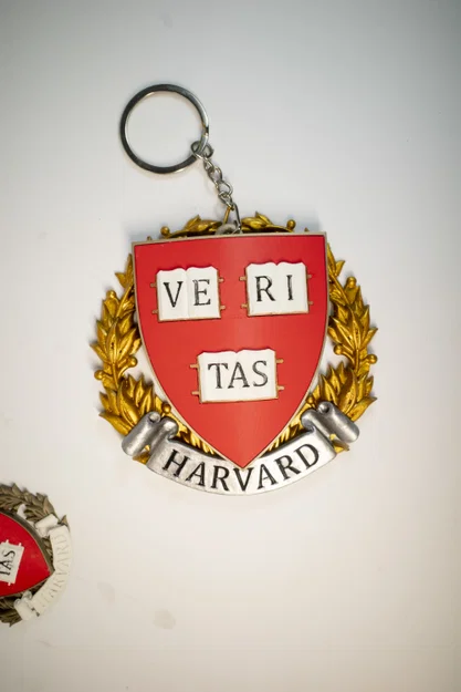 Huy hiệu, Phù hiệu, Biểu trưng trường Harvard, Mặt dây chuyền, Nam châm tủ lạnh - Image 5