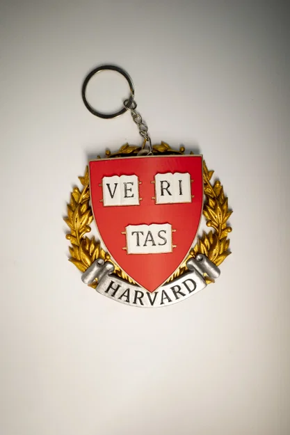 Huy hiệu, Phù hiệu, Biểu trưng trường Harvard, Mặt dây chuyền, Nam châm tủ lạnh - Image 10