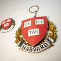 Huy hiệu, Phù hiệu, Biểu trưng trường Harvard, Mặt dây chuyền, Nam châm tủ lạnh - Thumbnail 11