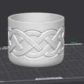 Bình hoa Celtic Knot - Thumbnail 2