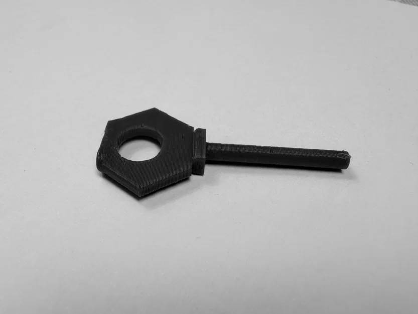 Chìa khóa mở tủ báo cháy - File in 3D tiện ích, dễ sử dụng - Image 1