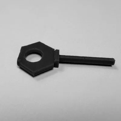Chìa khóa mở tủ báo cháy - File in 3D tiện ích, dễ sử dụng