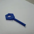 Chìa khóa mở tủ báo cháy - File in 3D tiện ích, dễ sử dụng - Thumbnail 2