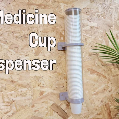Dụng cụ đựng cốc giấy nhỏ / cốc chia thuốc gắn tường