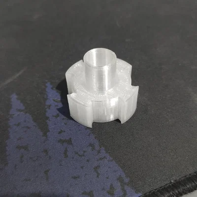 Bánh cóc lỗ 12mm kèm đầu nối lục giác 8mm