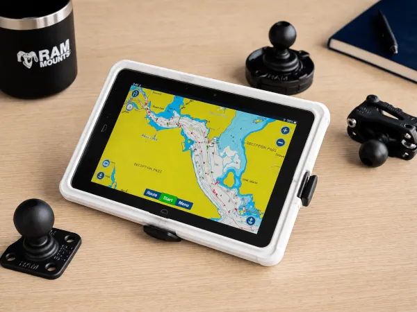 Ốp lưng Samsung Galaxy Tab Active 2/3 tích hợp RAM Mount - Image 1