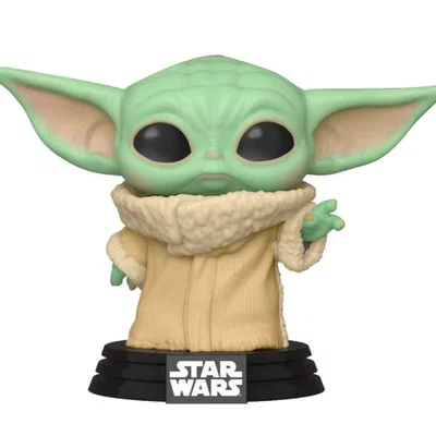 Mô hình 3D Baby Yoda - Grogu phong cách Funko Pop cực dễ thương