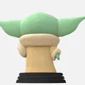 Mô hình 3D Baby Yoda - Grogu phong cách Funko Pop cực dễ thương - Thumbnail 5