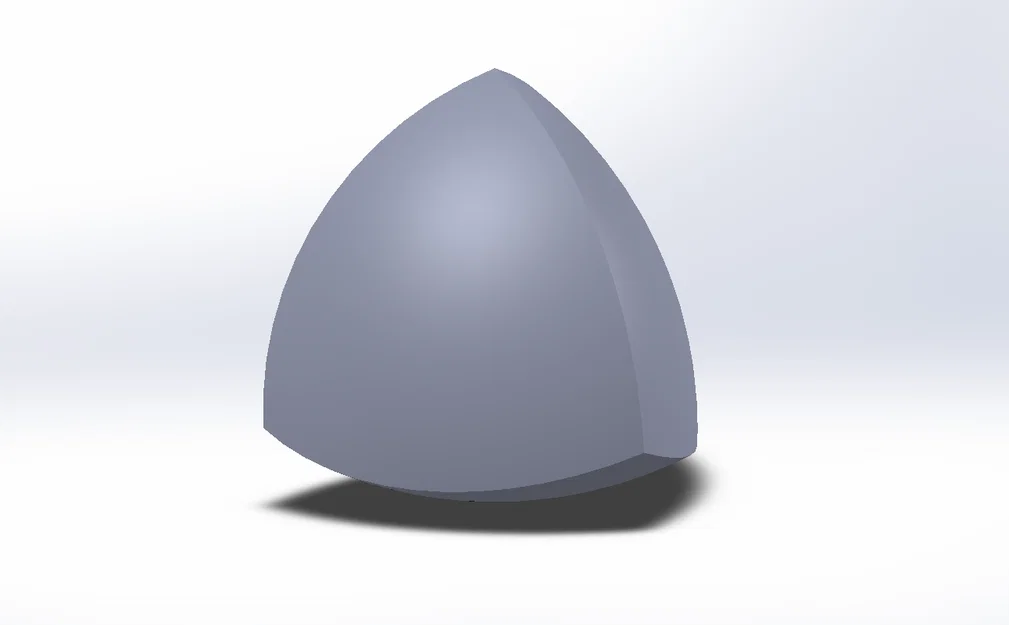 Mô hình Reuleaux Tetrahedron - Đồ trưng bày hình học độc đáo - Image 1