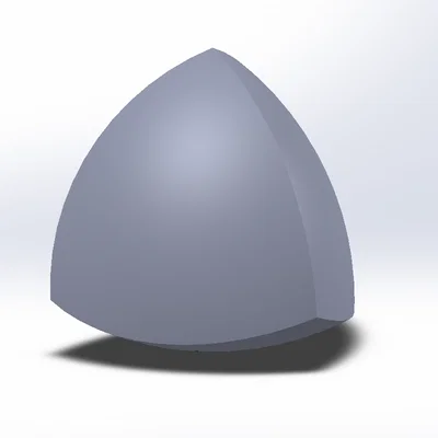 Mô hình Reuleaux Tetrahedron - Đồ trưng bày hình học độc đáo