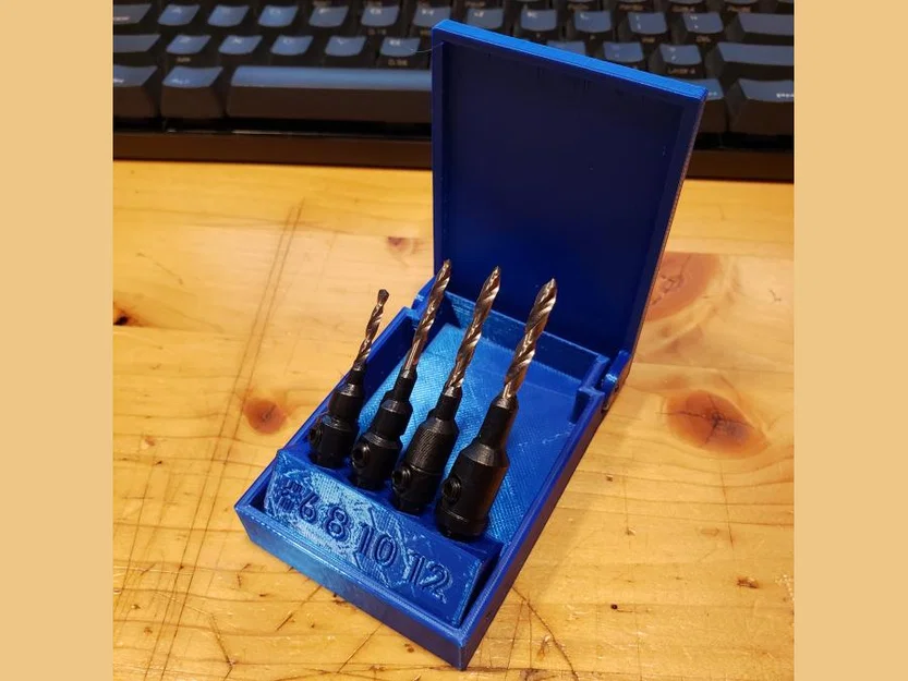 Hộp Đựng Mũi Khoan Bosch Screw Pilot SP515 In 3D Gọn Gàng - Image 1