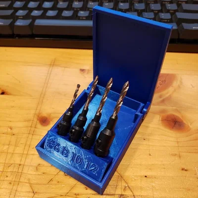 Hộp Đựng Mũi Khoan Bosch Screw Pilot SP515 In 3D Gọn Gàng