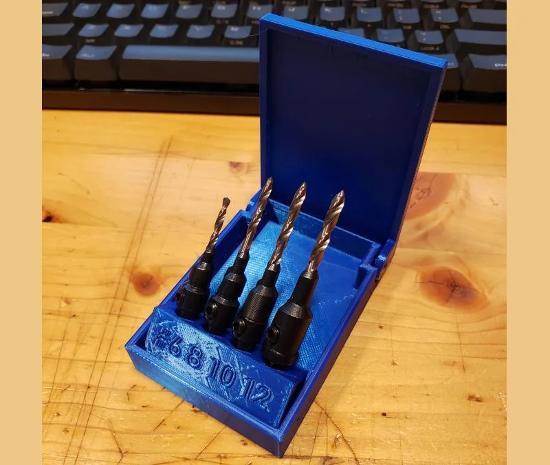 Hộp Đựng Mũi Khoan Bosch Screw Pilot SP515 In 3D Gọn Gàng