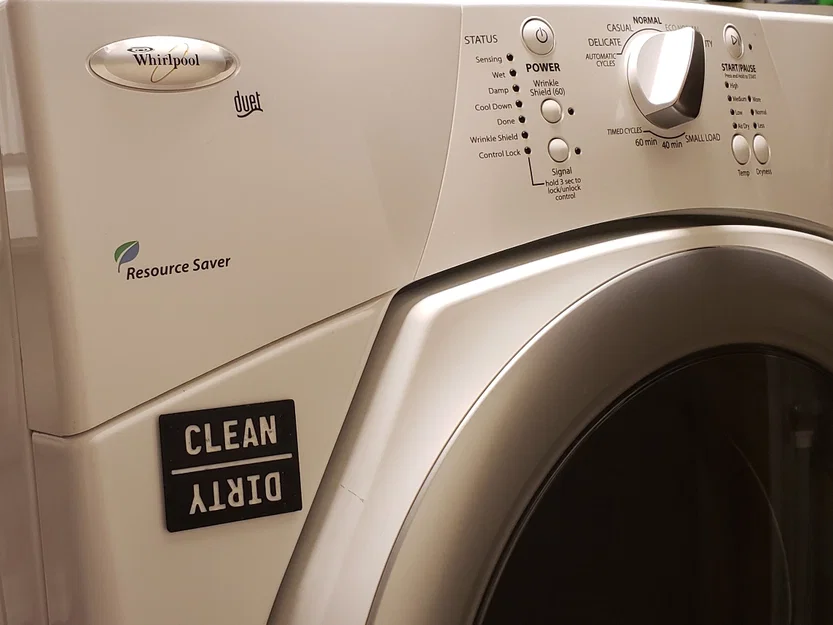 Nam châm báo hiệu Clean/Dirty (Sạch/Bẩn) - Image 2