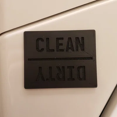 Nam châm báo hiệu Clean/Dirty (Sạch/Bẩn)
