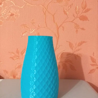 Mẫu bình hoa trang trí 3D tinh tế (Nice Vase)