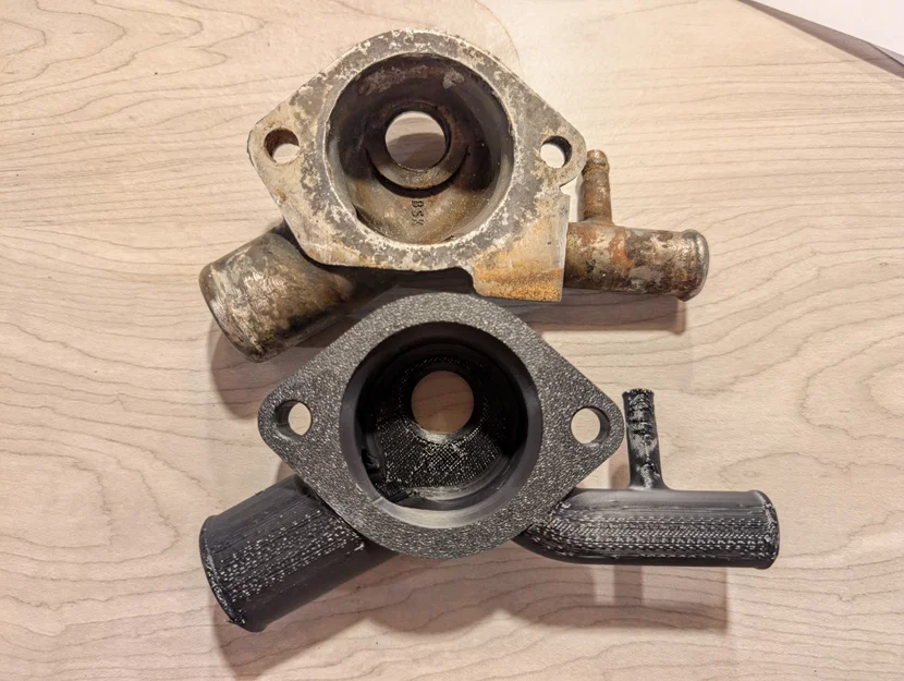 MG Midget 1500 - Bộ Vỏ Chứa Bộ Điều Nhiệt (Thermostat Housing) - Image 3