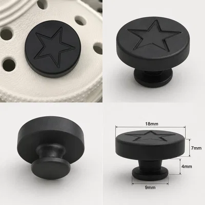 Charm gắn dép Crocs hình ngôi sao - File in 3D độc đáo