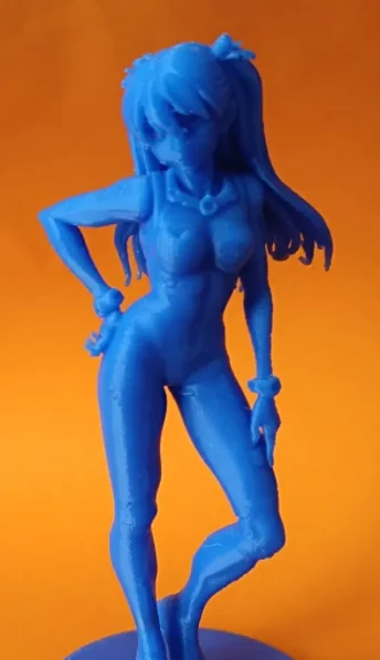 Mô hình 3D Rei và Asuka - Neon Genesis Evangelion Fan Art